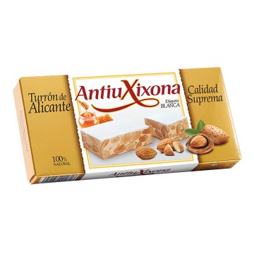 Torró Antiu Xixona Etiqueta Blanca Alacant 150 Gr