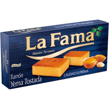 Torró La Fama Suprema Gema Cremada 200 Gr