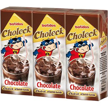 Batido Choleck Cacao Brik 20 Cl Pack 3