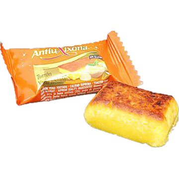 Torró Antiu Xixona Qualitat Suprema Gema Cremada Porciones 25 Gr 100 U