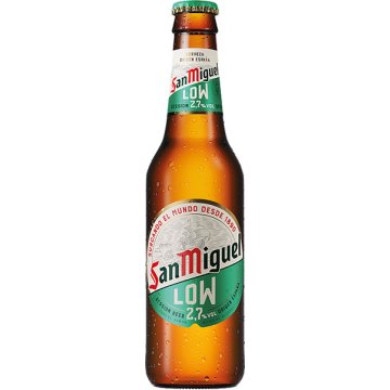 Cervesa San Miguel Low 2.7 º Ampolla 1/3 Sr