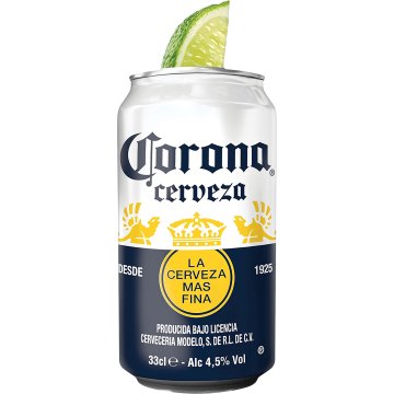 Cerveza Corona 4.5º Lata 33 Cl Pack 8