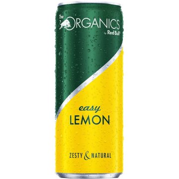 Energy Drink Red Bull Organics Easy Lemon Lata 250 Ml