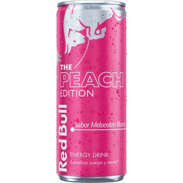 Energy Drink Red Bull Peach Edition Melocotón Blanco Lata 25 Cl