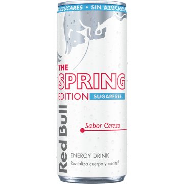 Energy Drink Red Bull Spring Edition Sugar Free Cereza Lata 25 Cl