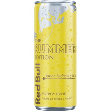 Energy Drink Red Bull Summer Edition Sudachi-lima Lata 25 Cl