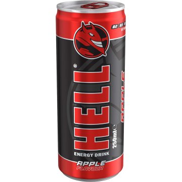 Energy Drink Hell Apple Lata 250 Ml
