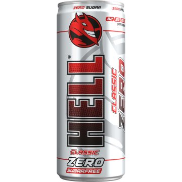 Energy Drink Hell Classic Zero Lata 250 Ml