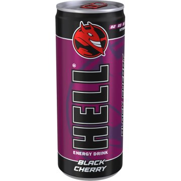 Energy Drink Hell Black Cherry Llauna 250 Ml