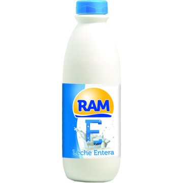 Leche Ram Entera Plástico 1.5 Lt